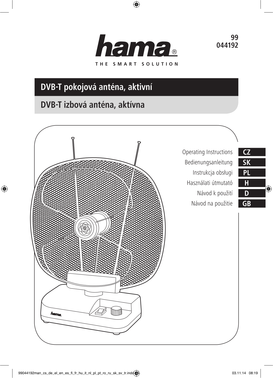 Hama 44192 User Manual