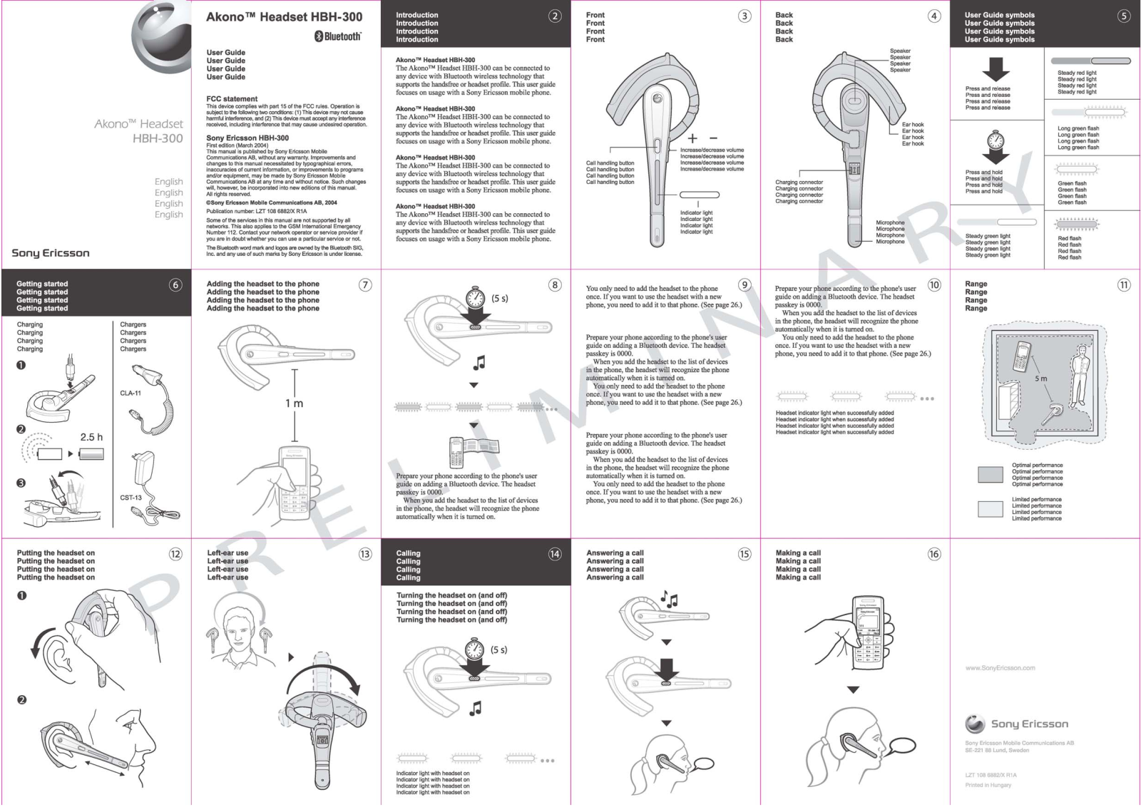 Sony DDA 1003 User Manual