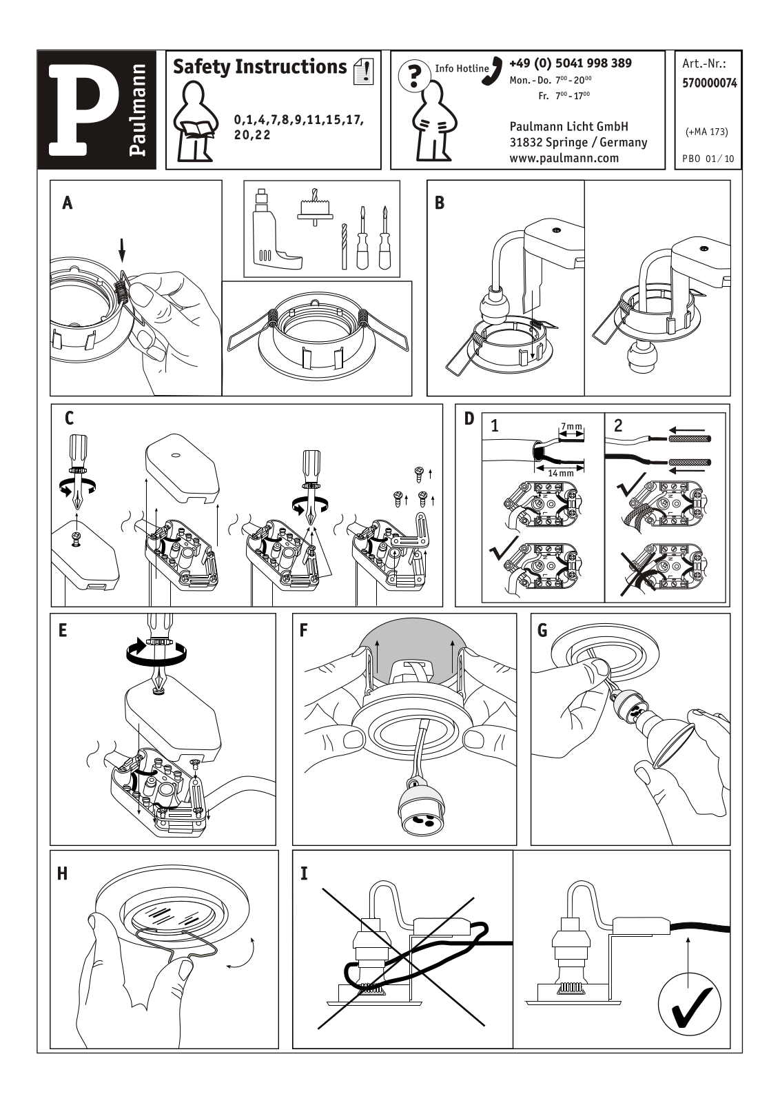 Paulmann 989.46 User Manual