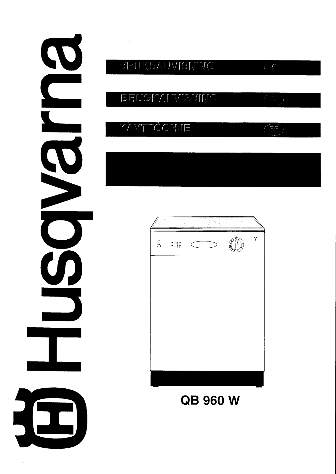 Husqvarna QB960W User Manual