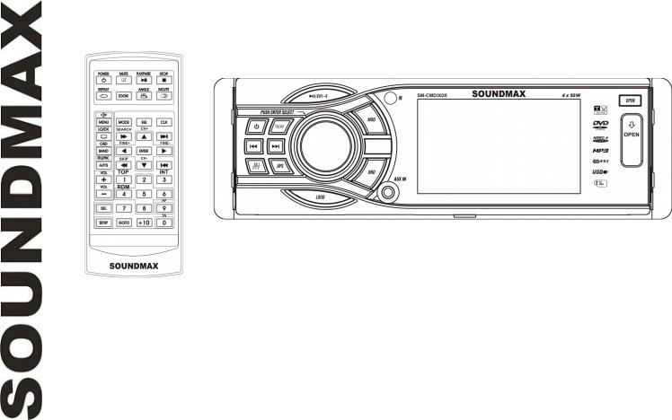 Soundmax SM-CMD3020 User Manual