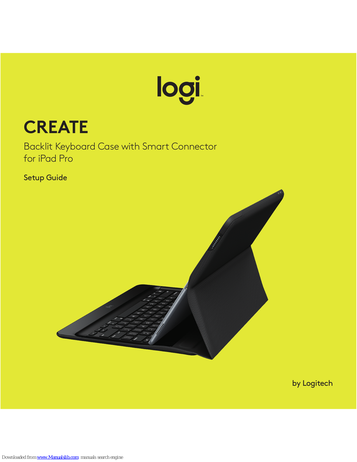 Logitech LOGI CREATE Setup Manual