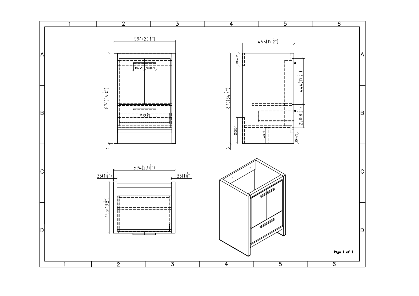 Ebern Designs W003548757 Dimensions - ManualMachine.com