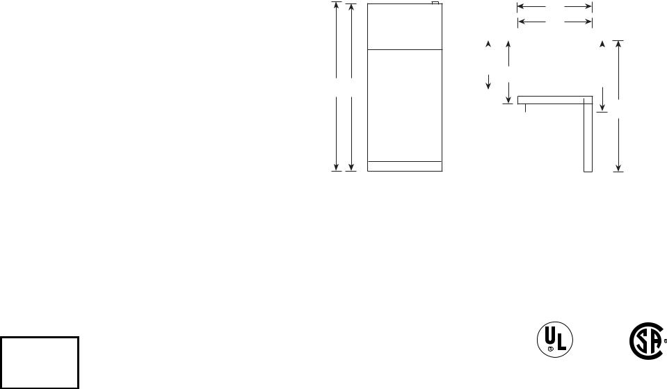 GE GTS18GTNRBB, GTS18GSNRSS Specification Sheet