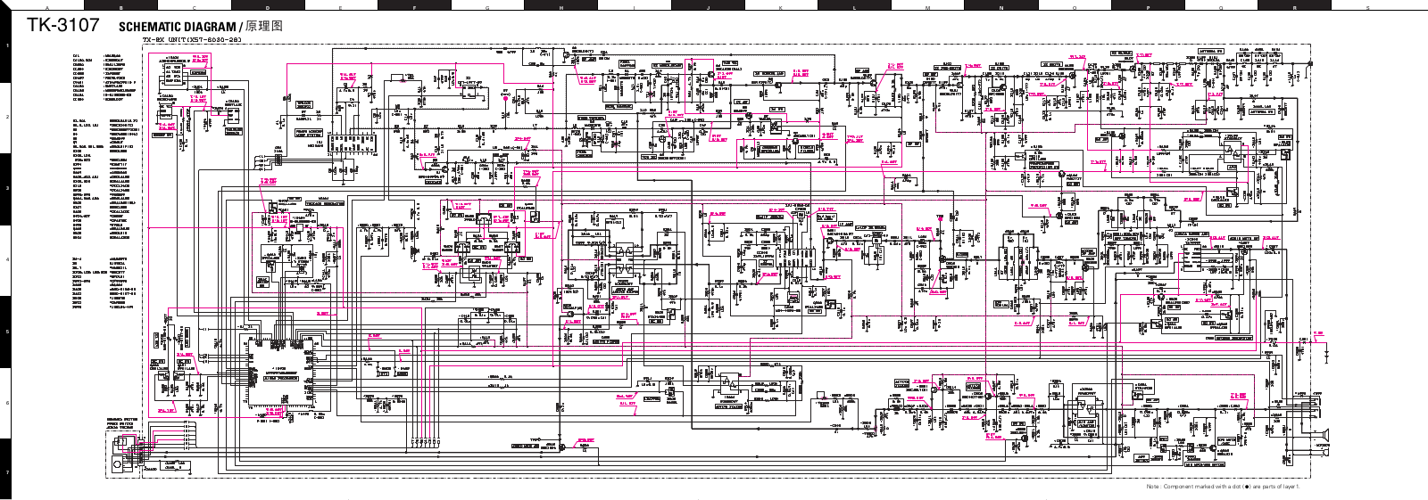 Kenwood TK-3107 Schematics