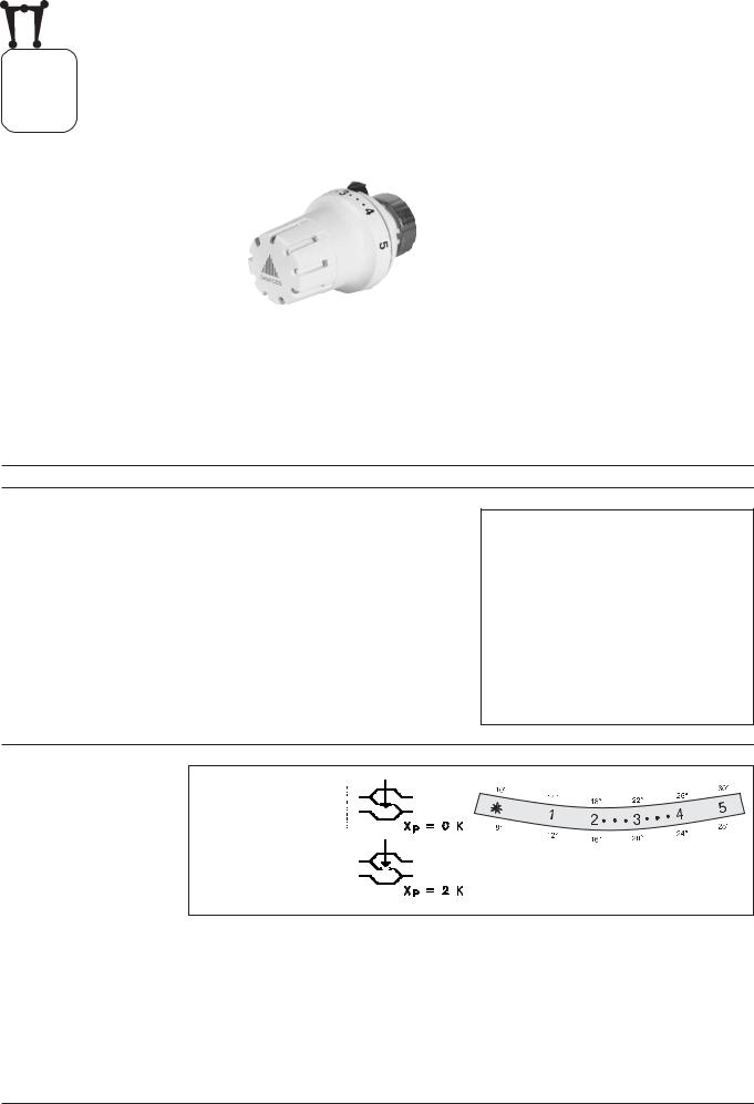 Danfoss RTS-R 3610 Data sheet