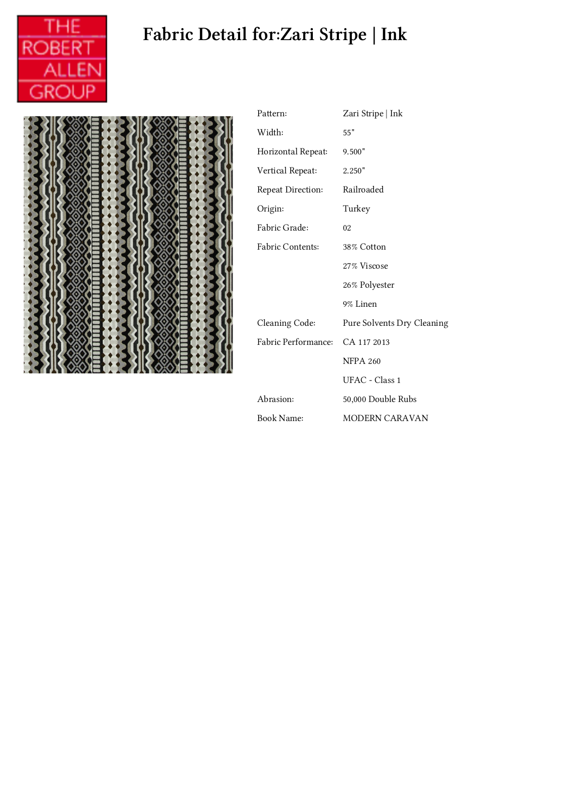 Robert Allen RALF1053 Specifications - ManualMachine.com