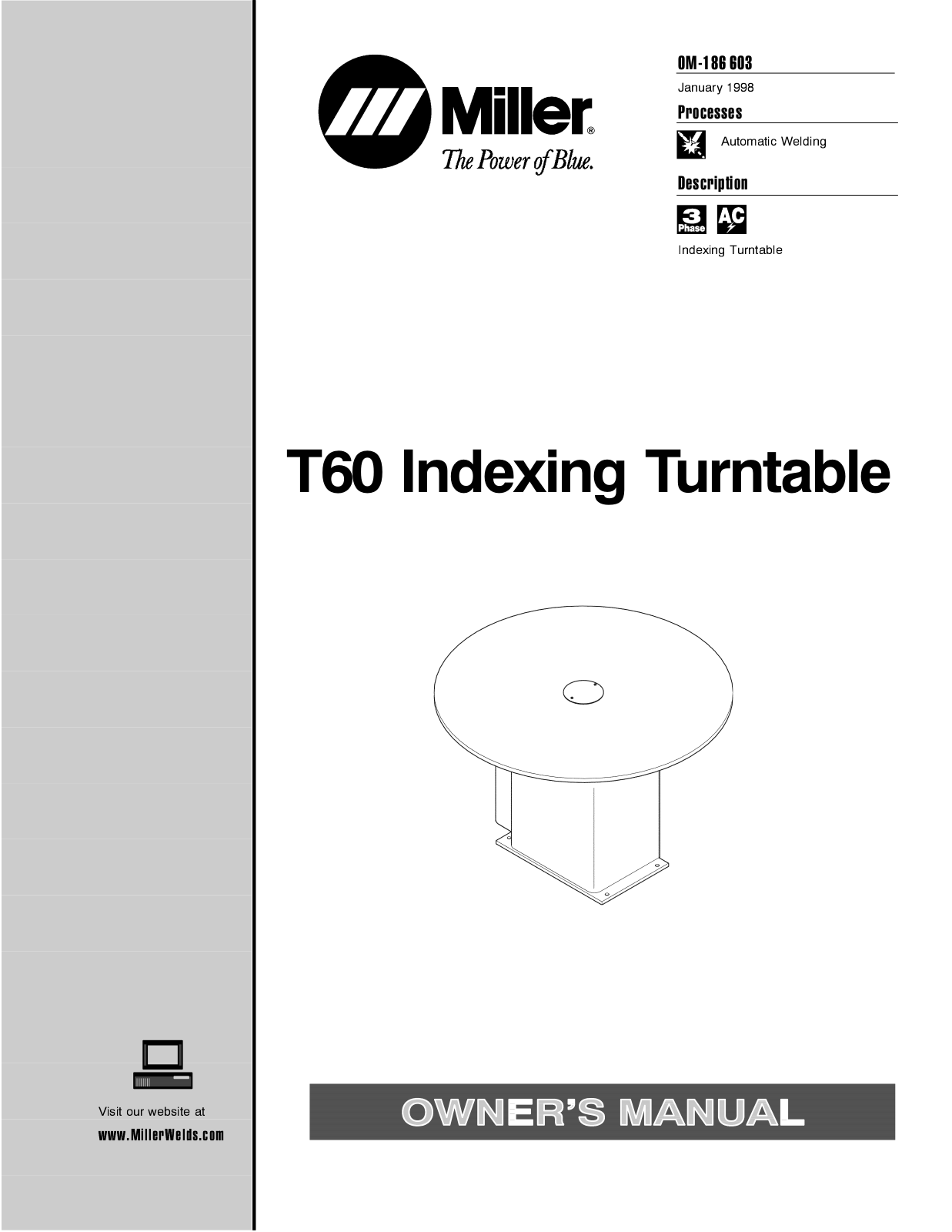 Miller Electric T60 User Manual