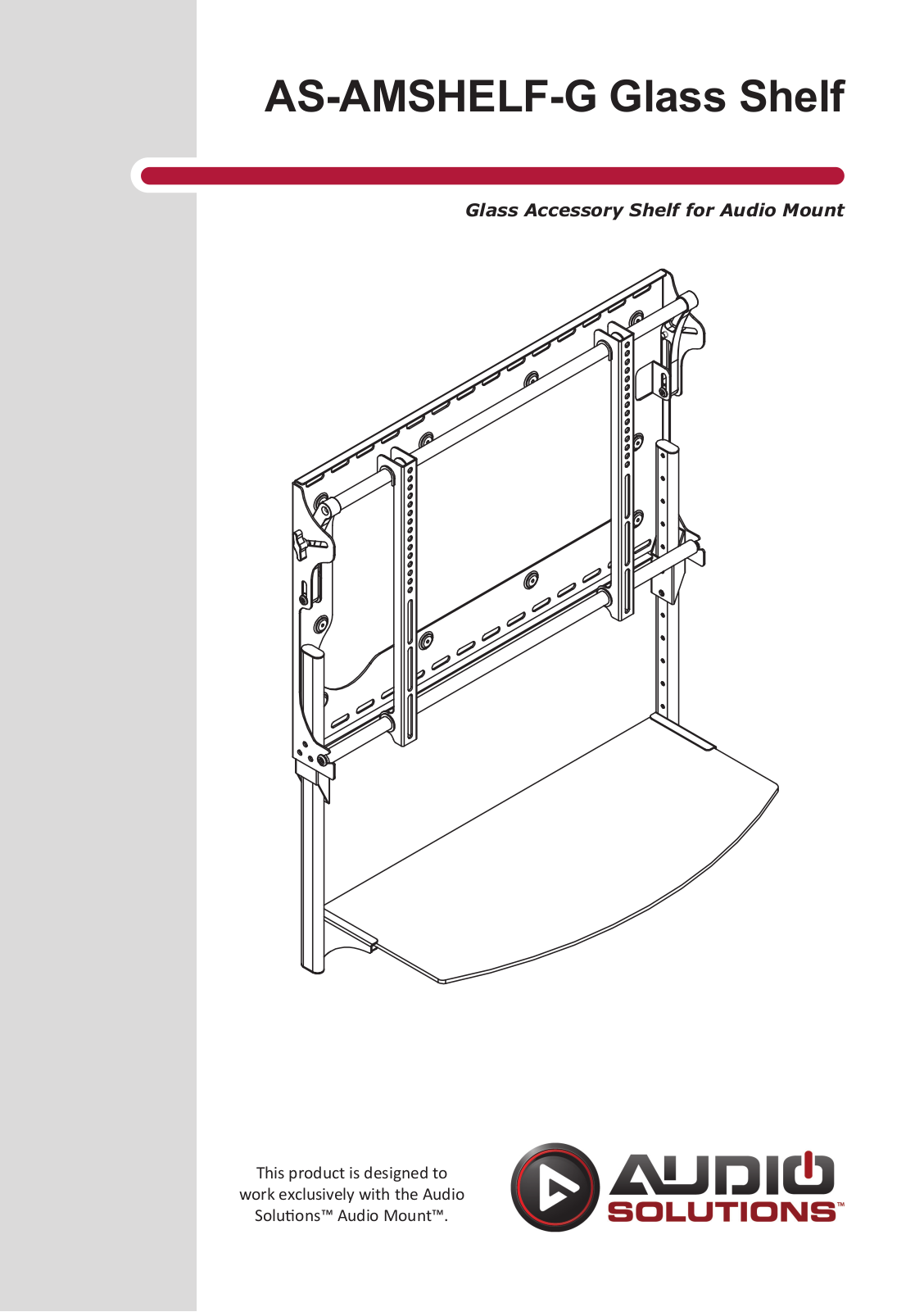 Audio AS-AMSHELF-G User Manual