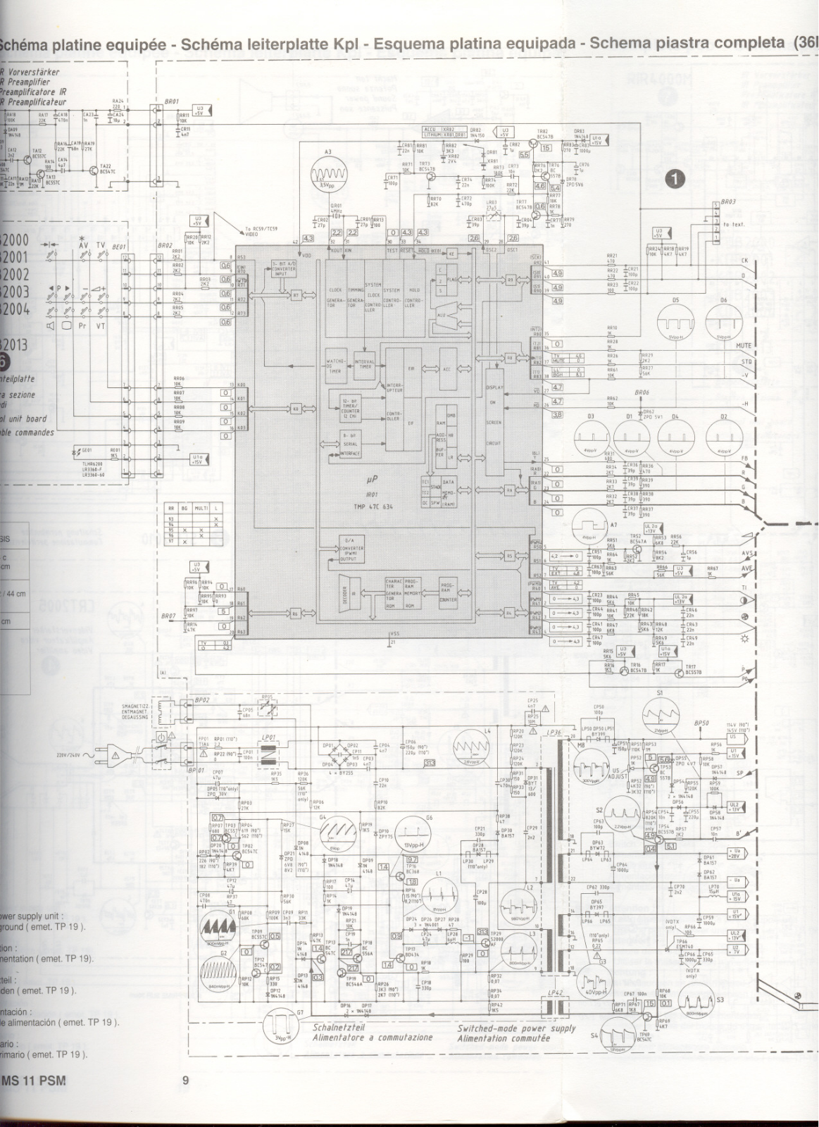 TELEFUNKEN IKC2000M Diagram