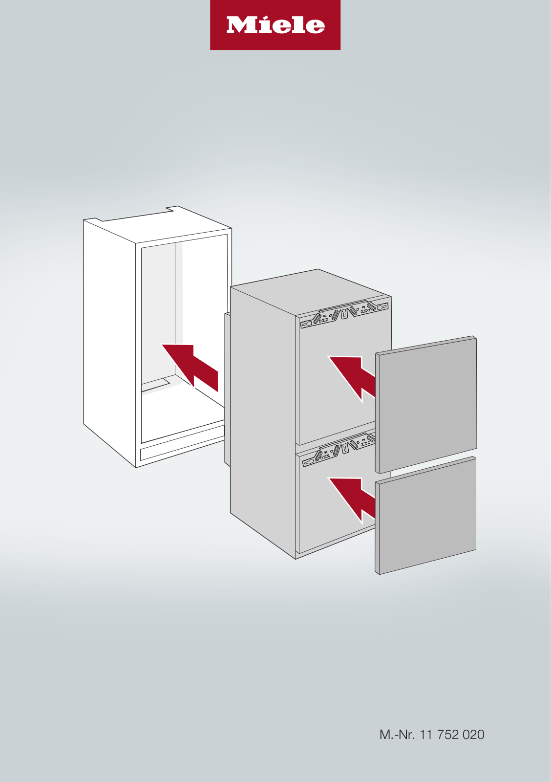 Miele K 7741 F, K 7731 F assembly instruction