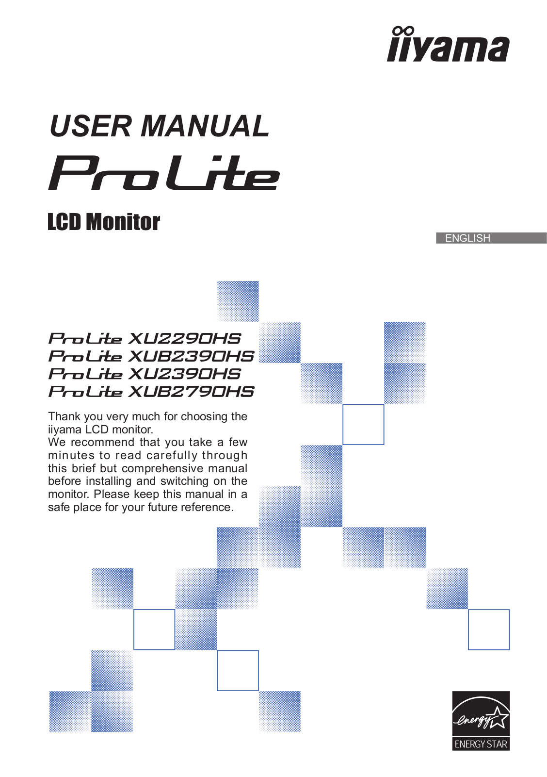 Iiyama XUB2790HS-B1 User Guide