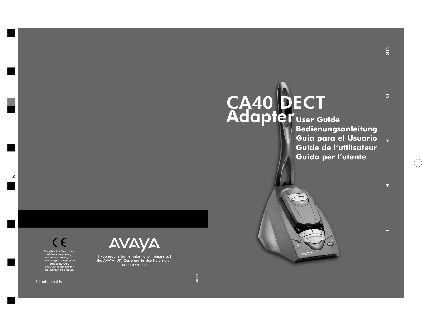 Avaya CA40 User Manual