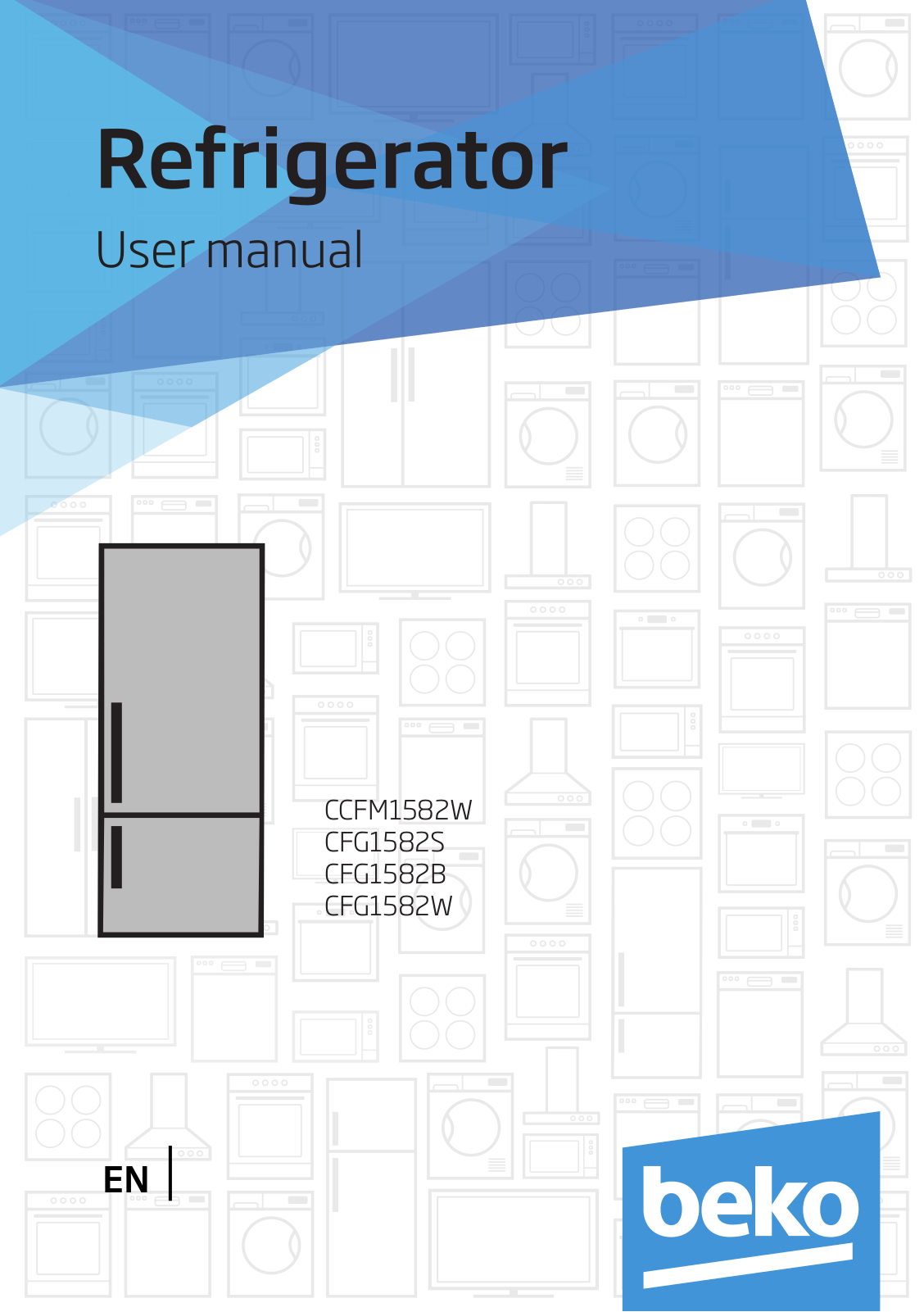 BEKO CCFM1582W, CFG1582S, CFG1582B, CFG1582W User Manual