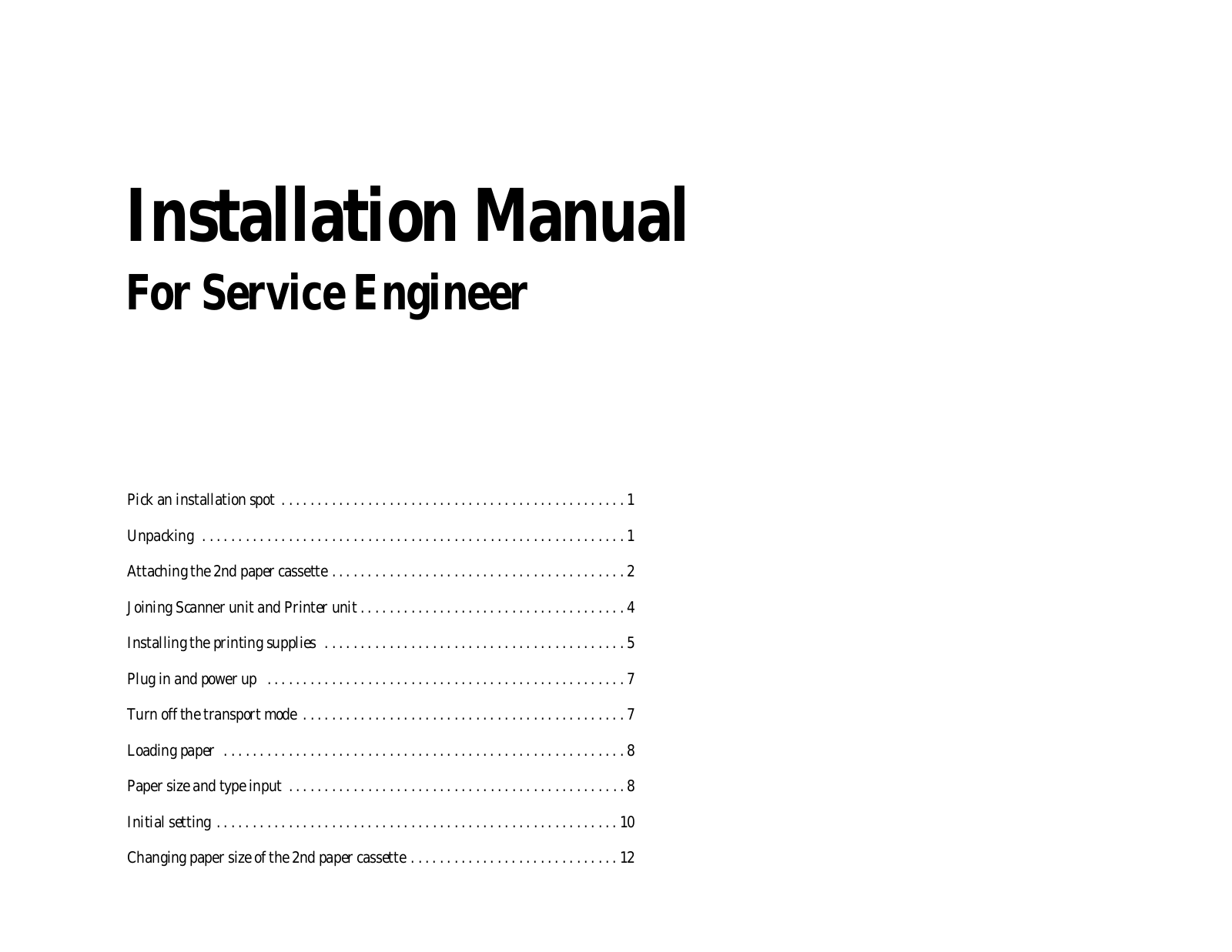 Muratec Fax Machine User Manual