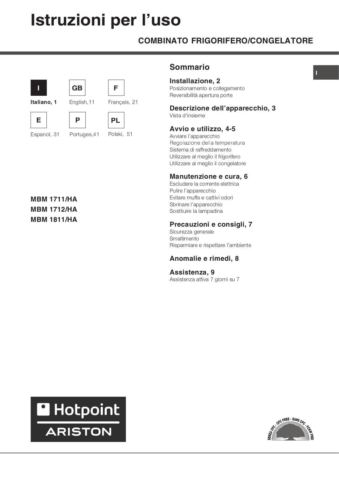 Hotpoint MBM 1712/HA User Manual