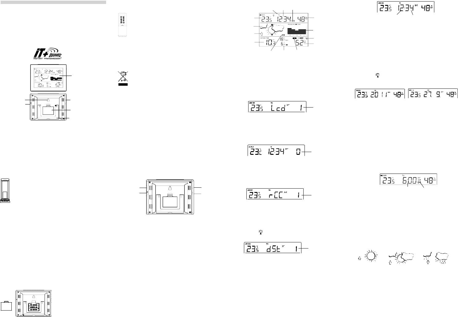 Techno Line WS 9274 User guide