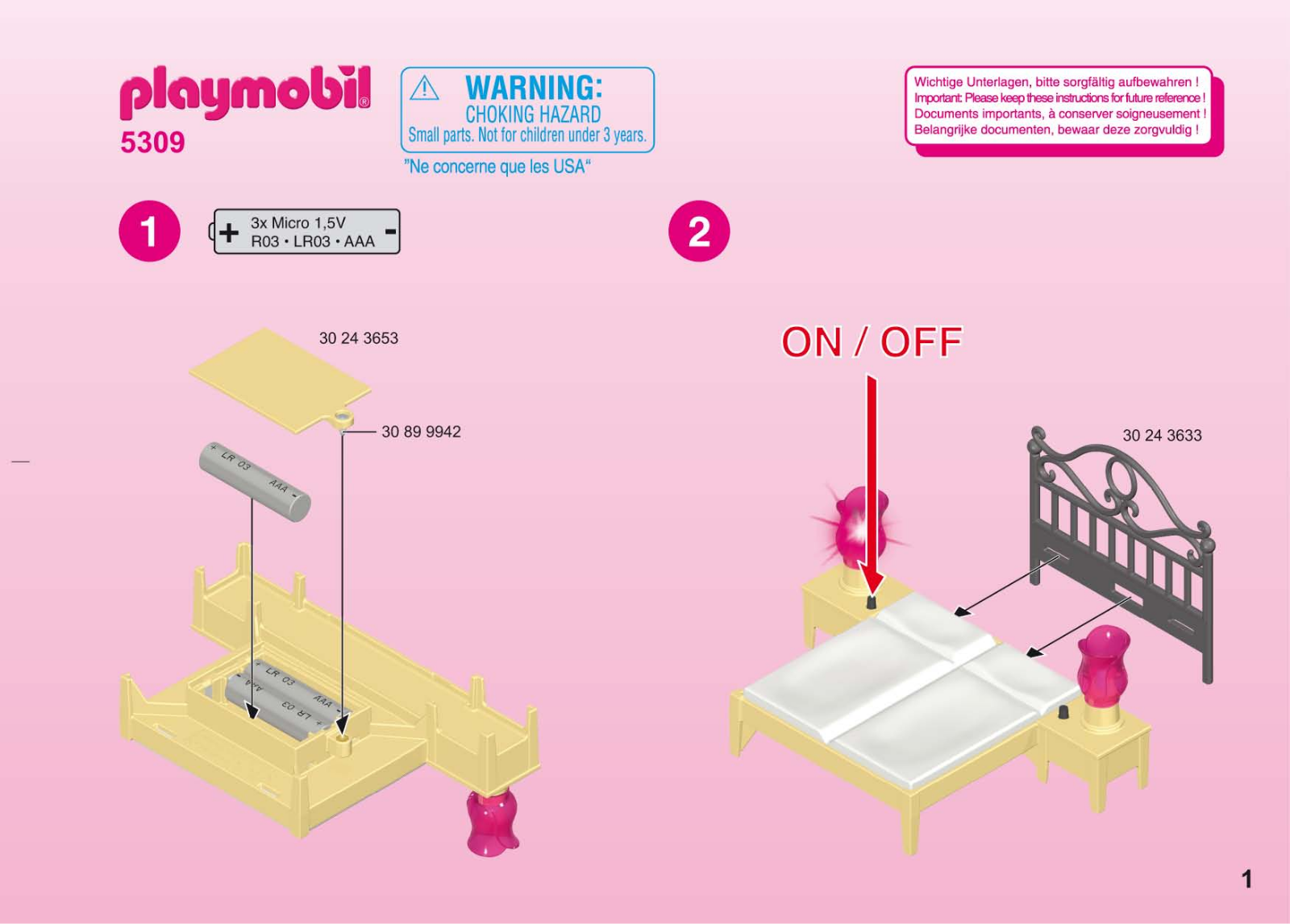 Playmobil 5309 Instructions