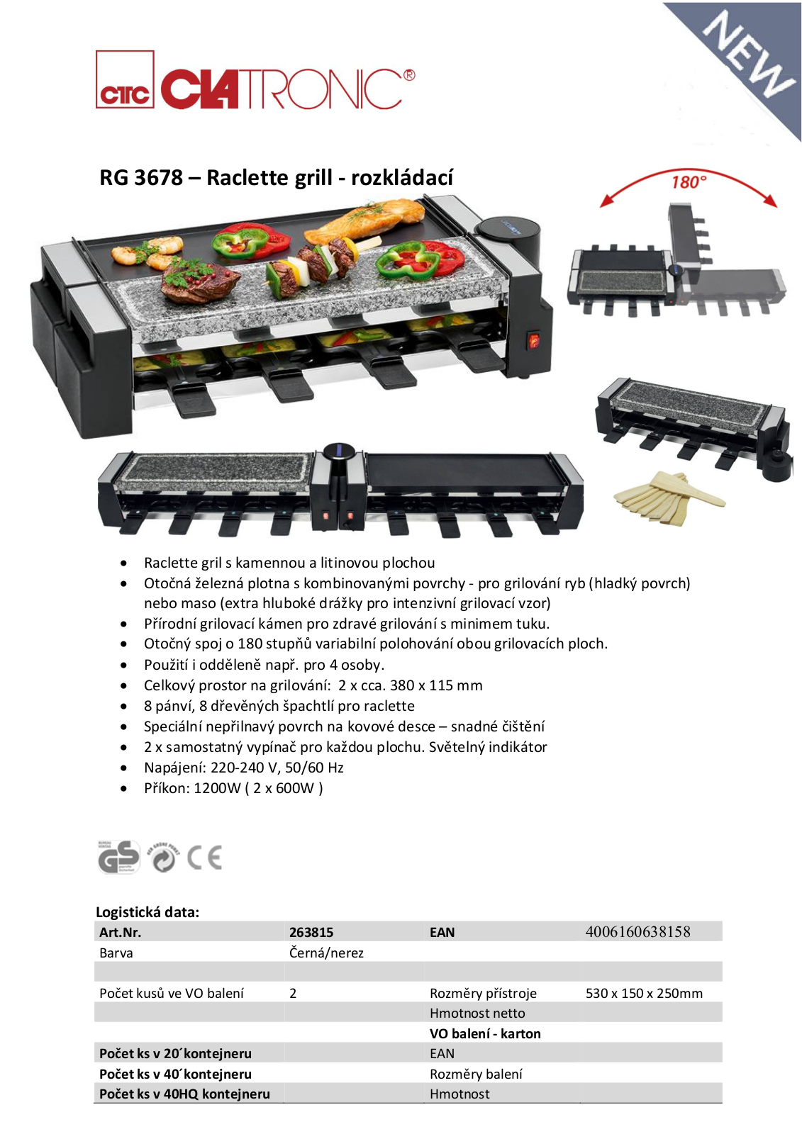 Clatronic RG 3678 User Manual