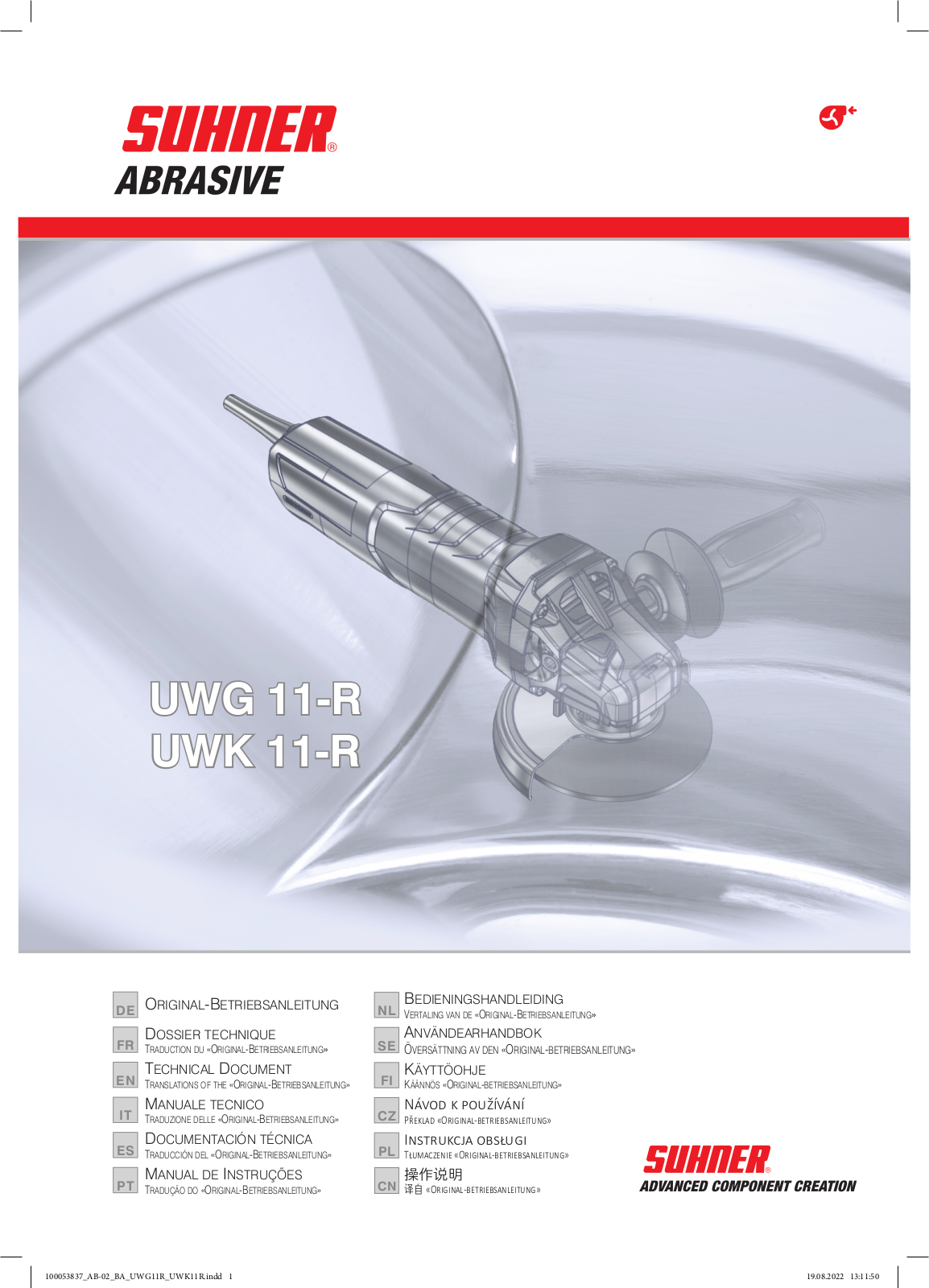 Suhner UWG 11-R, UWK 11-R User guide - ManualMachine.com