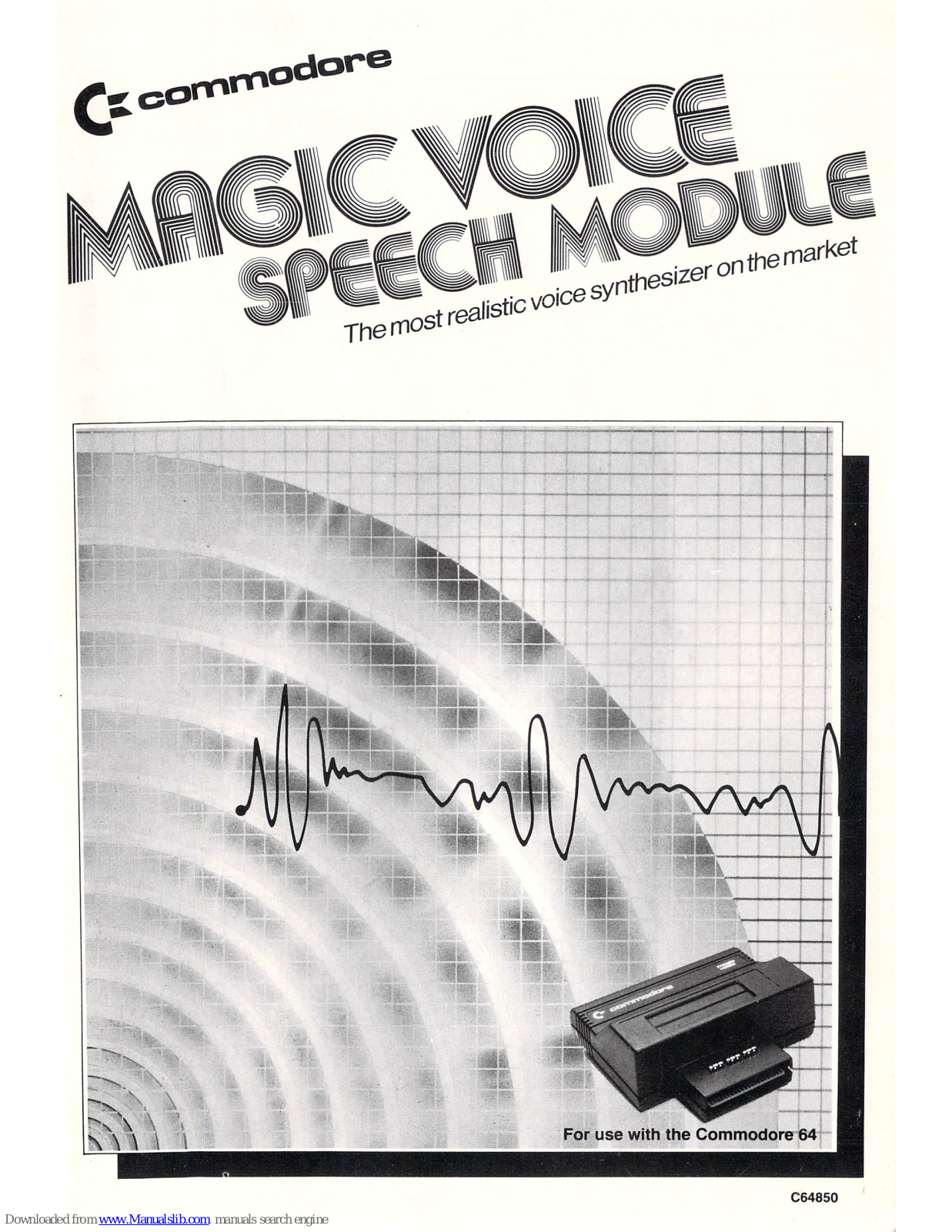 Commodore Magic Voice 64, Magic Voice Installing & Operating Manual - ManualMachine.com