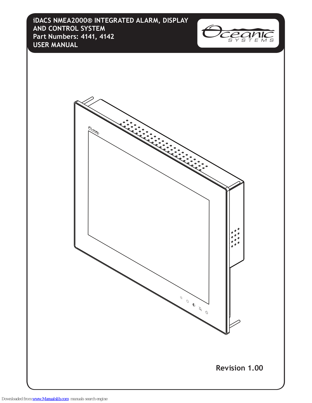 Oceanic iDACS NMEA2000, 4141, 4142 User Manual