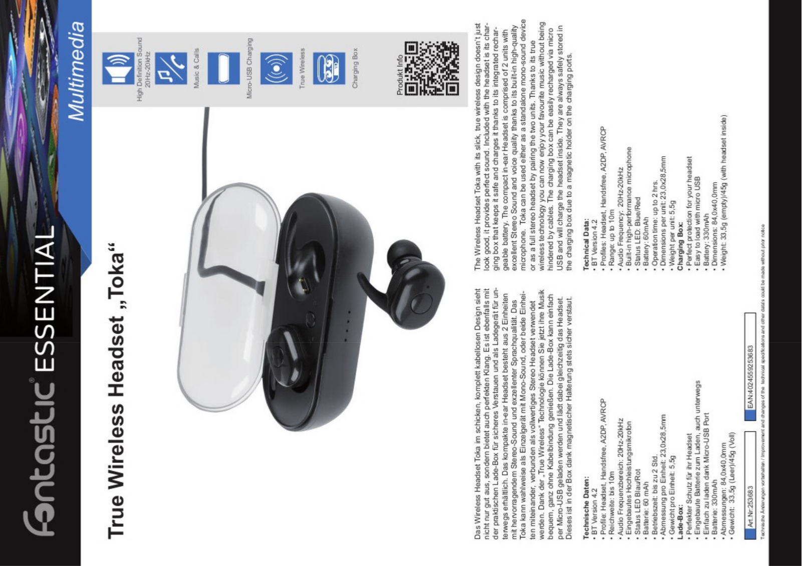 Fontastic ICFT-TOKAW, ICFT-TOKAB Datasheet - ManualMachine.com
