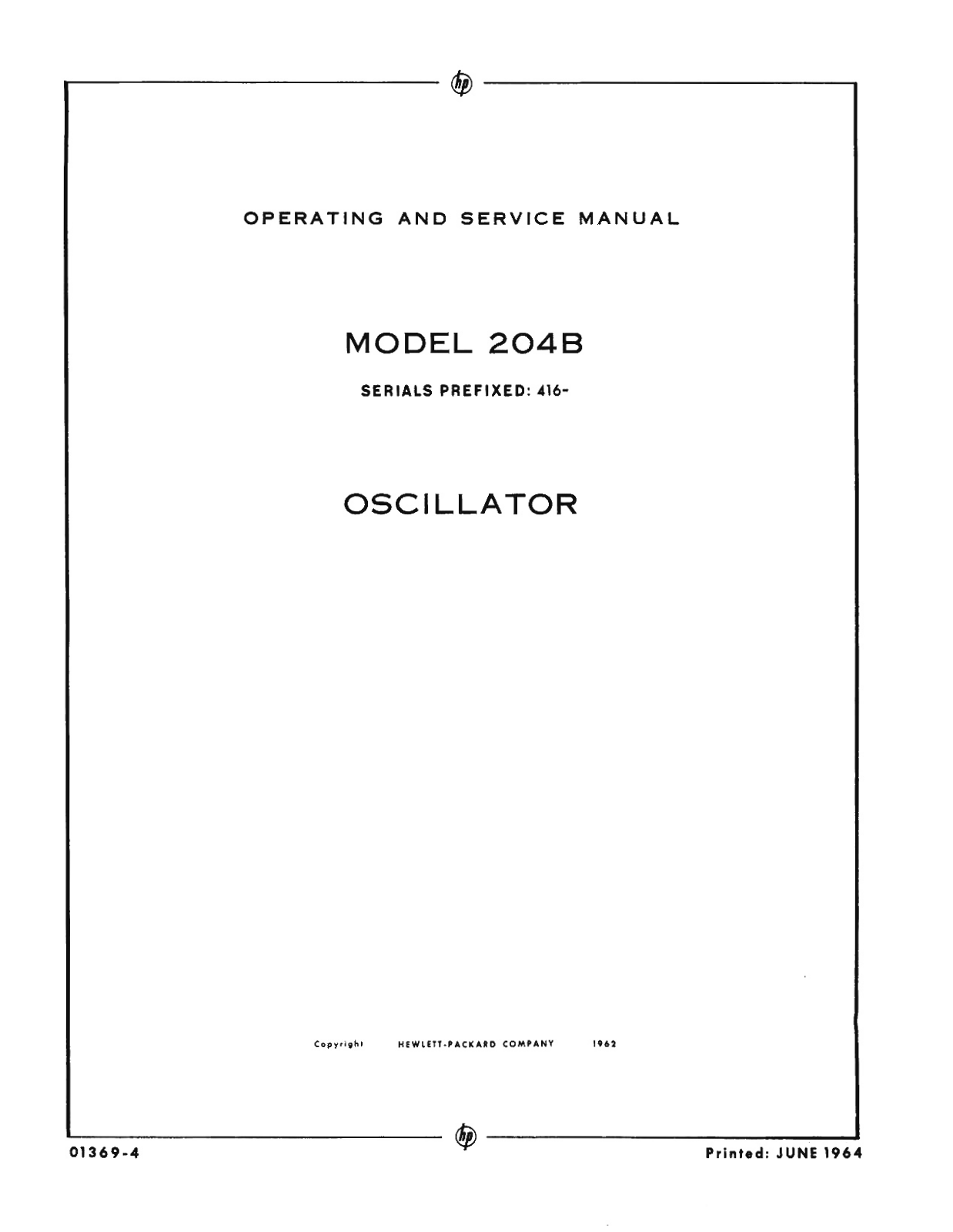 HP 204B Service manual - ManualMachine.com