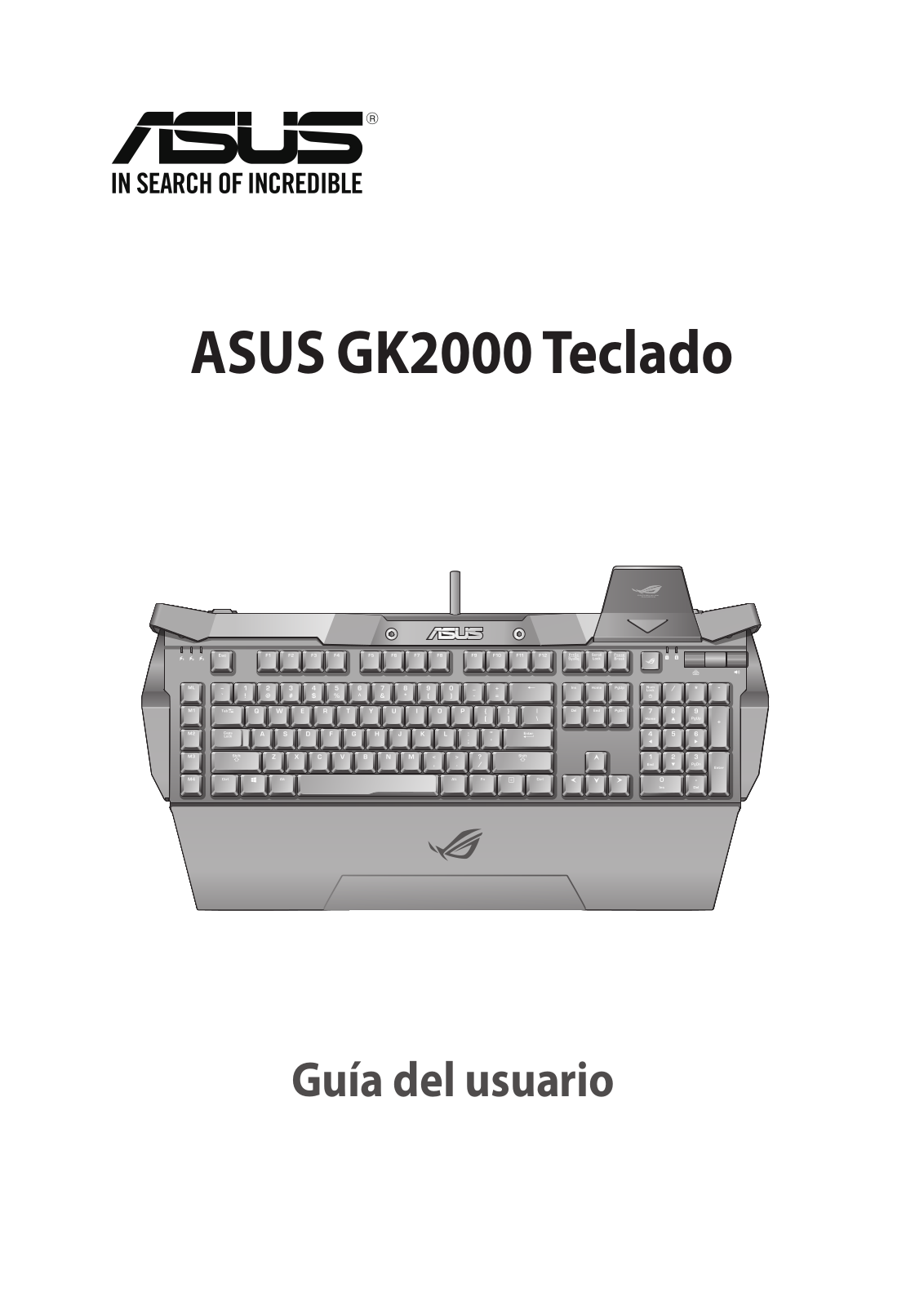 Asus GK2000 User’s Manual