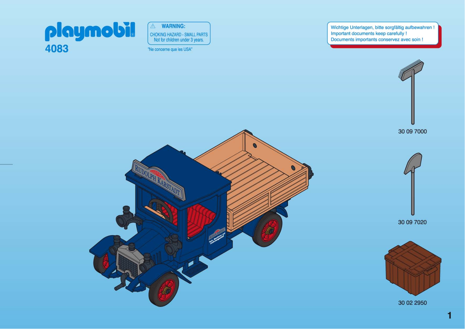 Playmobil 4083 Instructions