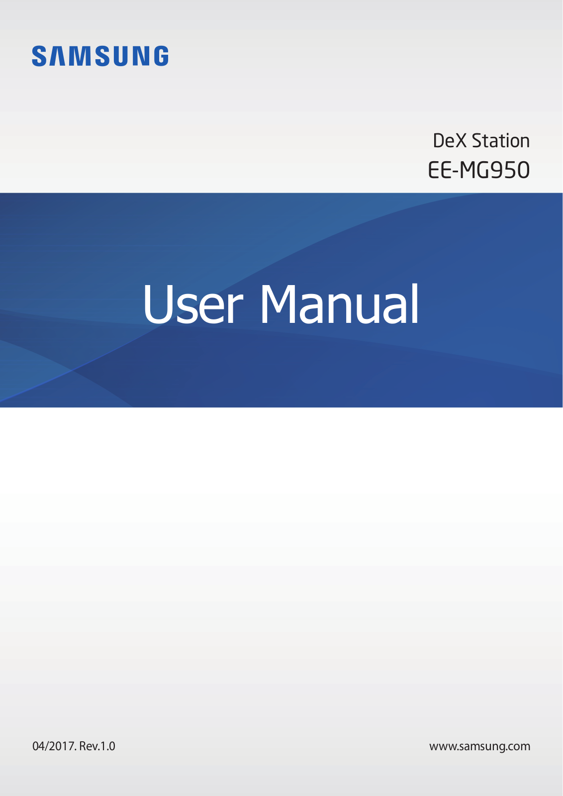 Samsung EE-MG950TB operation manual