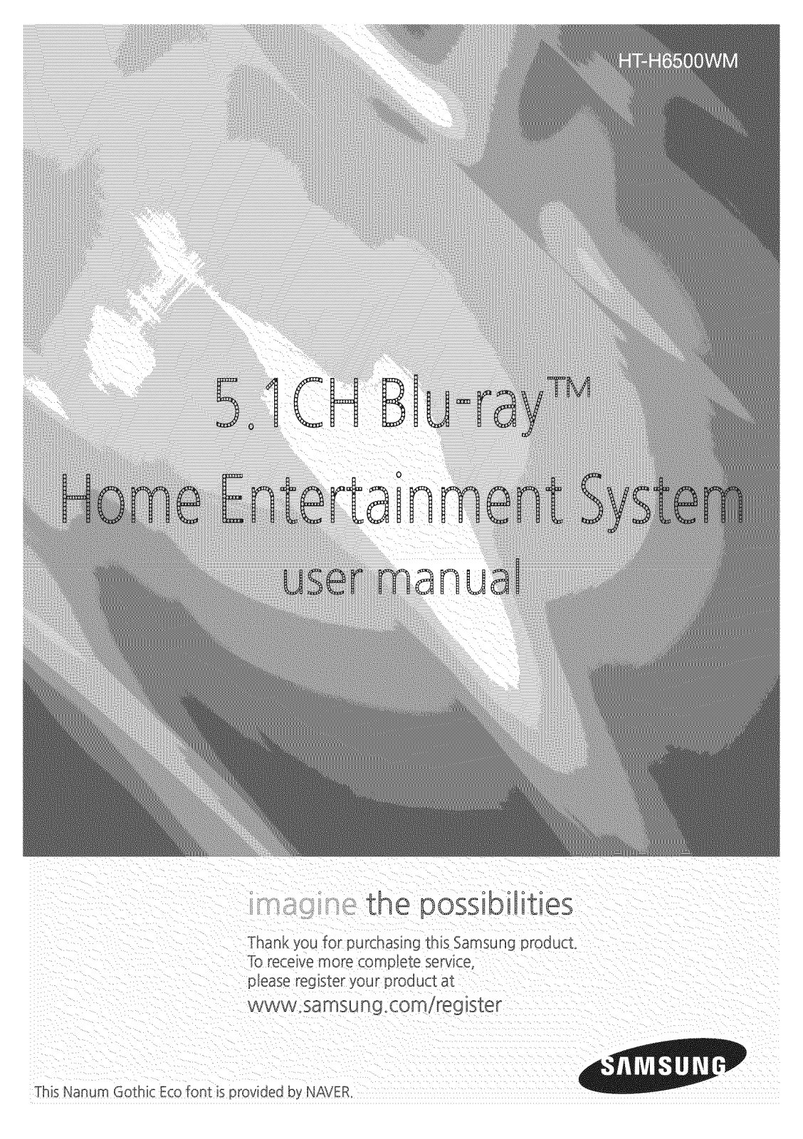 Samsung HT-H6500WM/ZA-FG01 Owner’s Manual