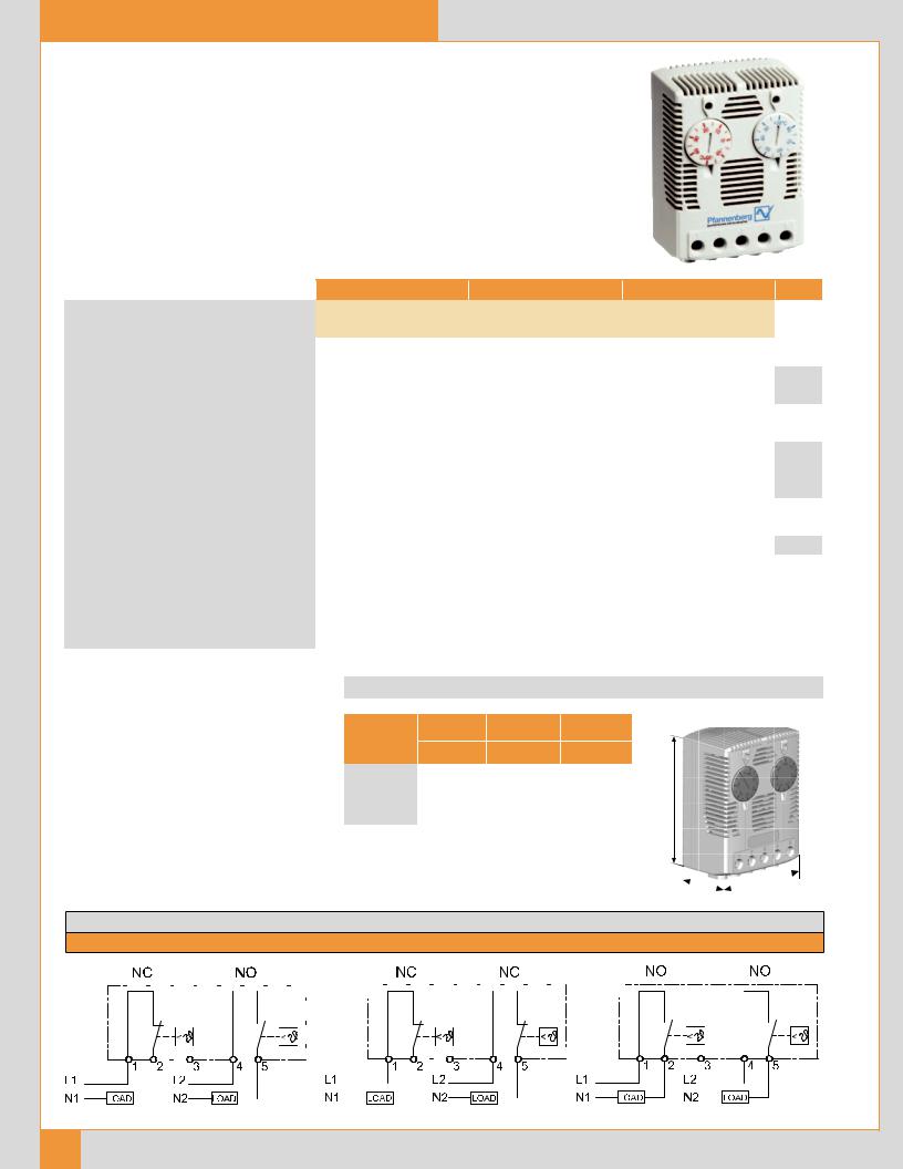 Pfannenberg FLZ 541, FLZ 542, FLZ 543 Catalog Page