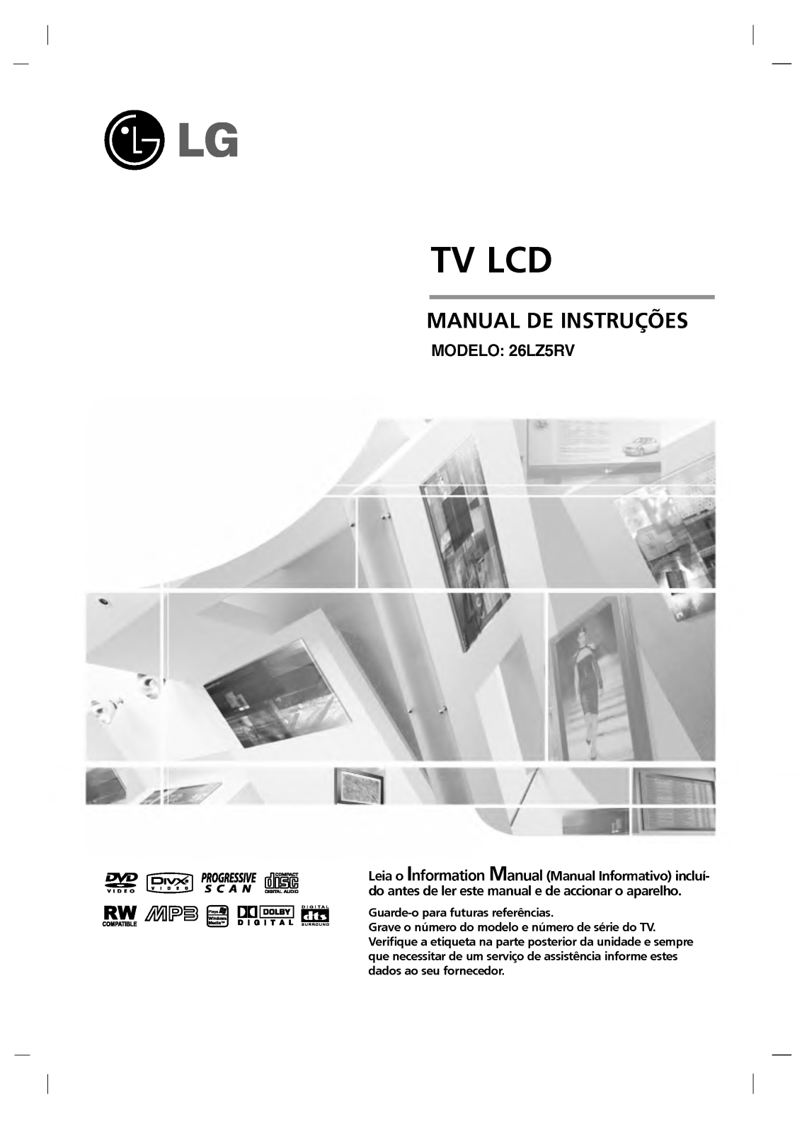 Lg 26LZ5RV User Manual