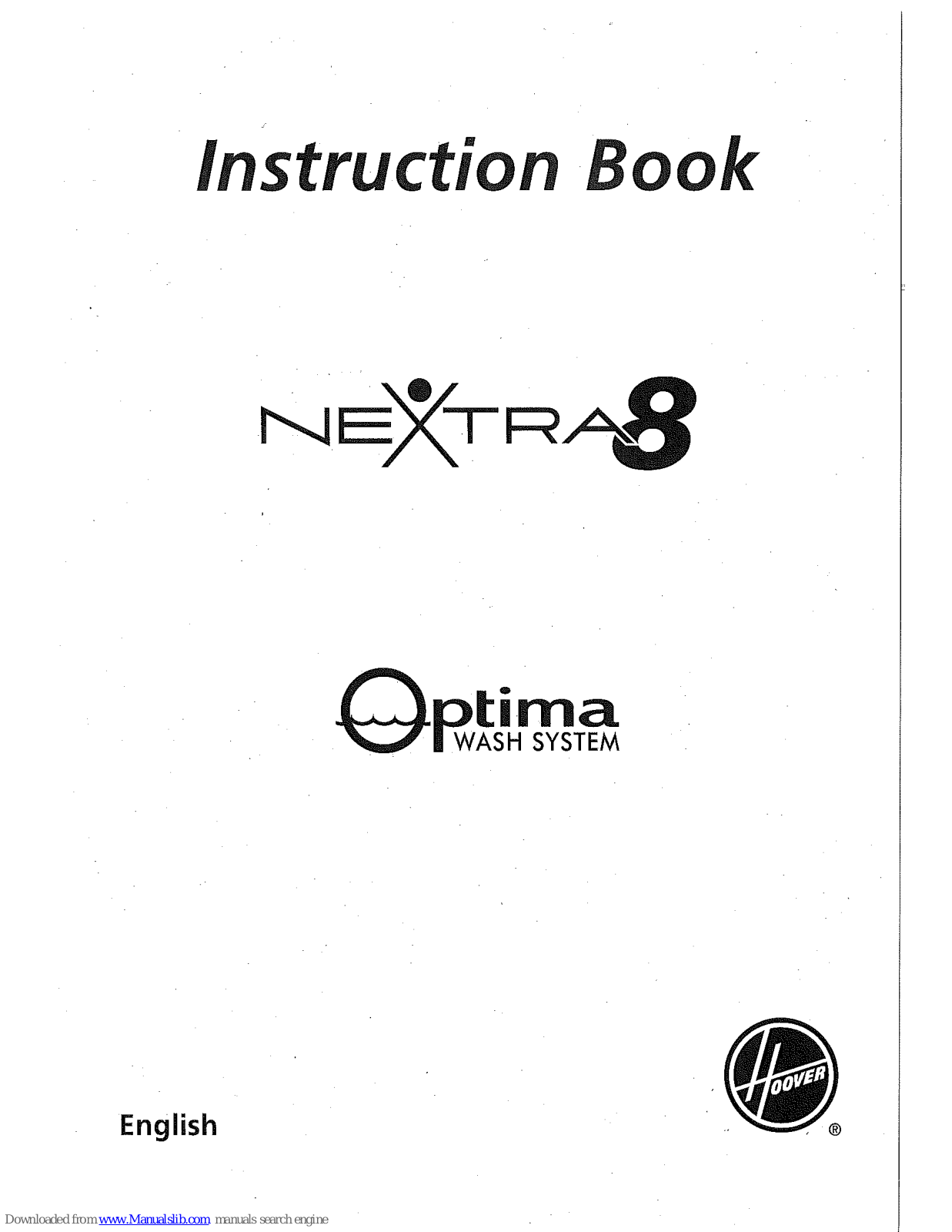 Hoover HNF7138 Instruction Book