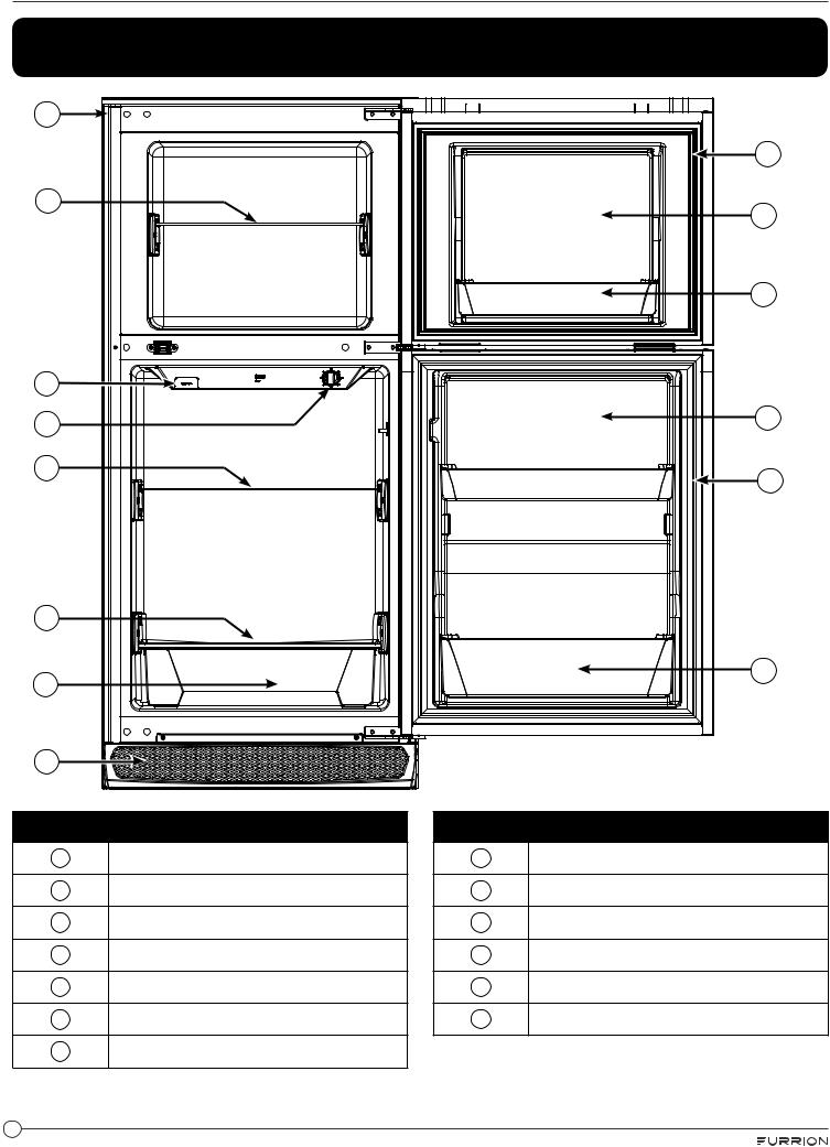 Furrion FCR08DCGTA-BL, FCR08DCGTA-BR, FCR10DCGTA-BL, FCR10DCGTA-BR Instruction Manual