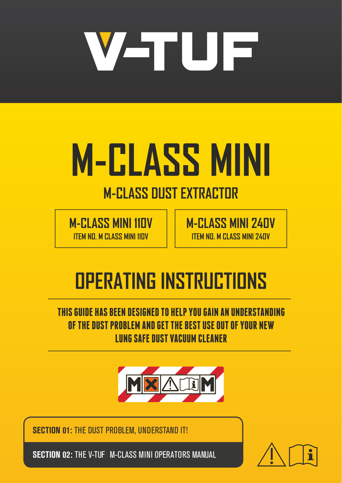 V-TUF M-CLASS MINI User guide - ManualMachine.com