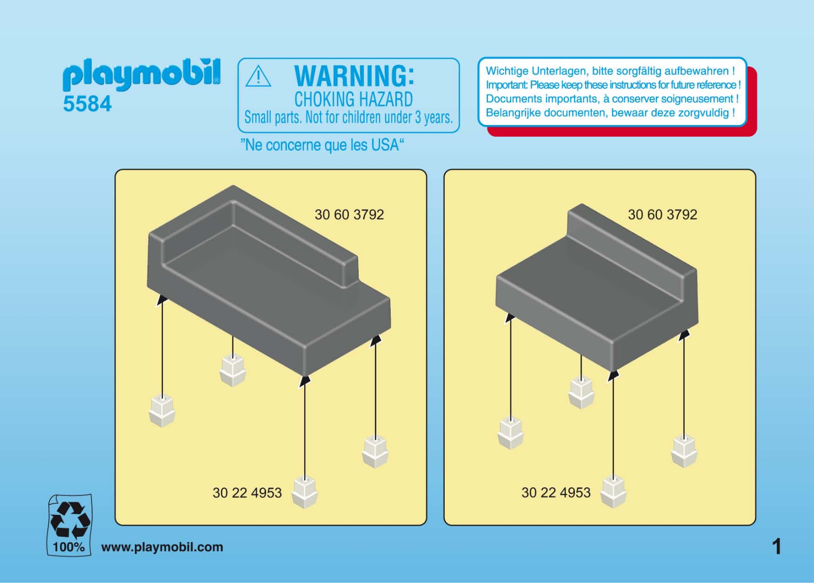 Playmobil 5584 Instructions