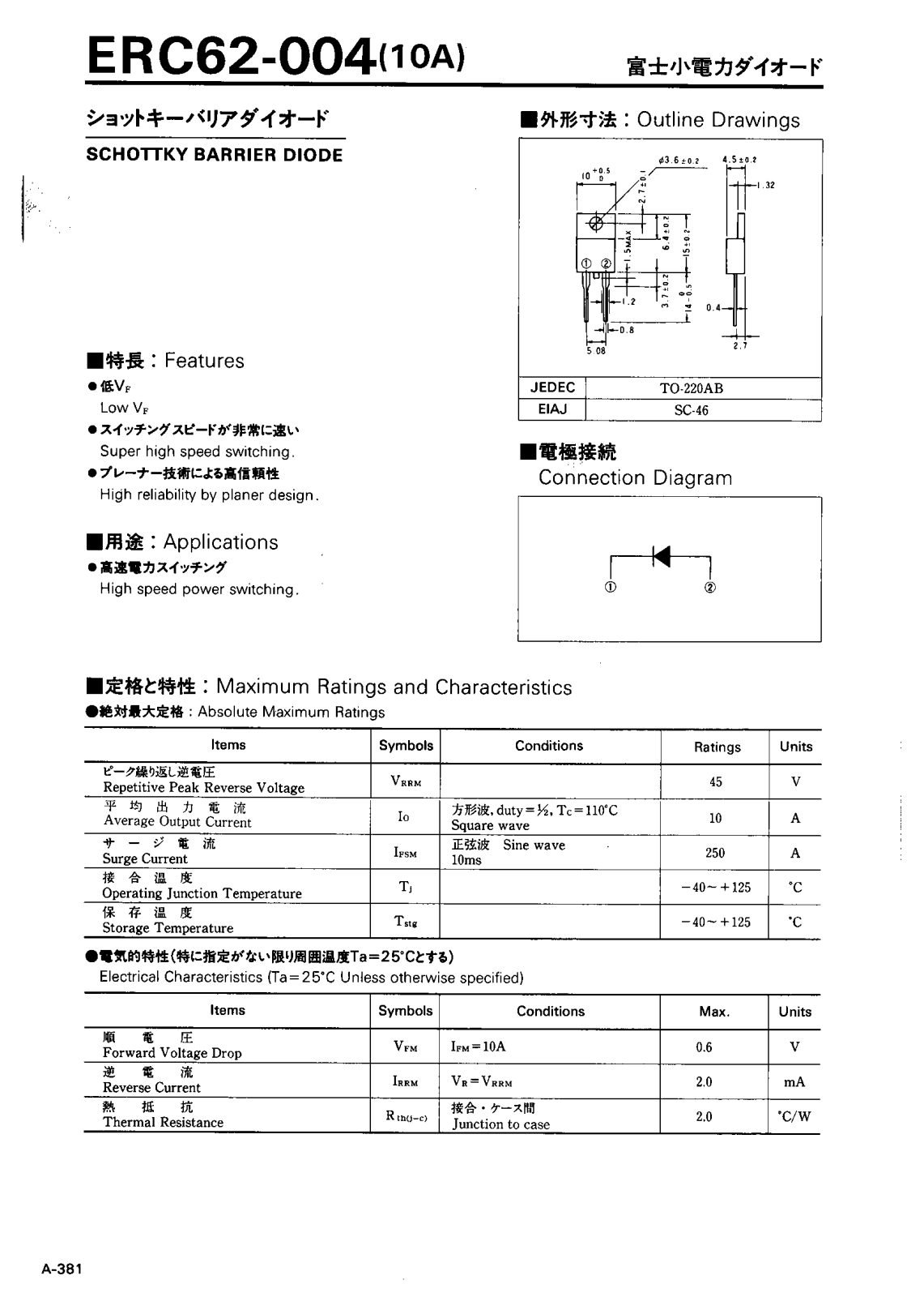 CALLM ERC62-004 Datasheet