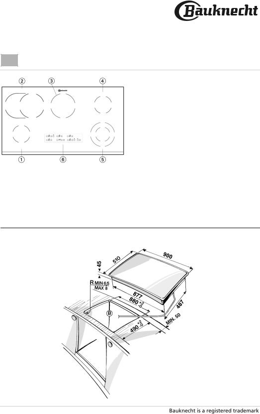 bauknecht ETPV 9500 IN PRODUCT SHEET