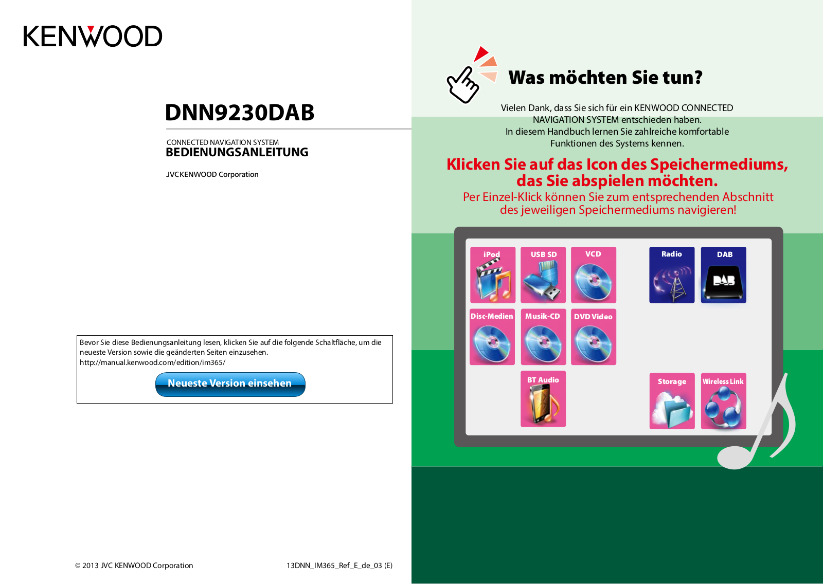 Kenwood DNN9230DAB User Manual