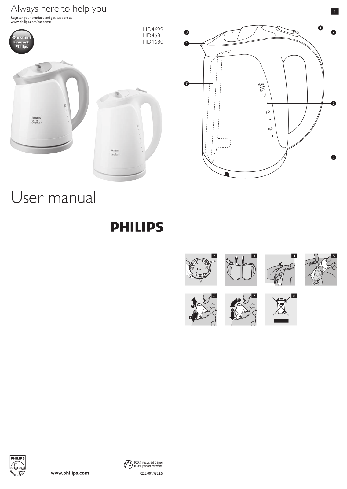 Philips HD 4699 User Manual