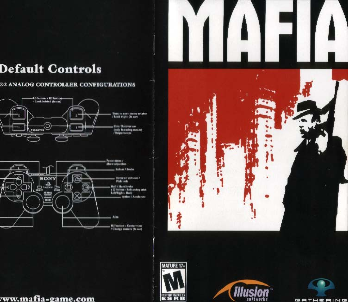 Games PS2 MAFIA User Manual