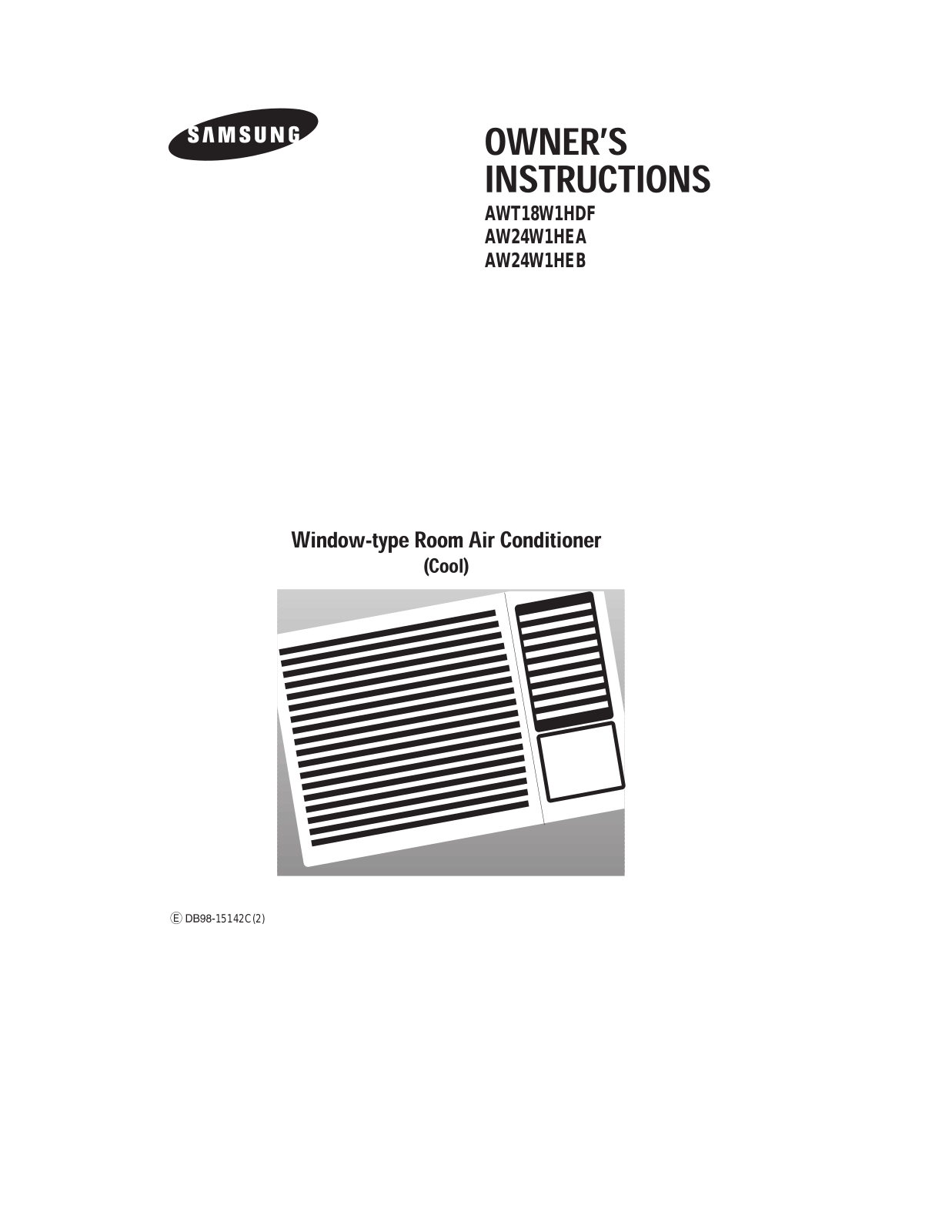 Samsung AWT18W1HDFD User Manual