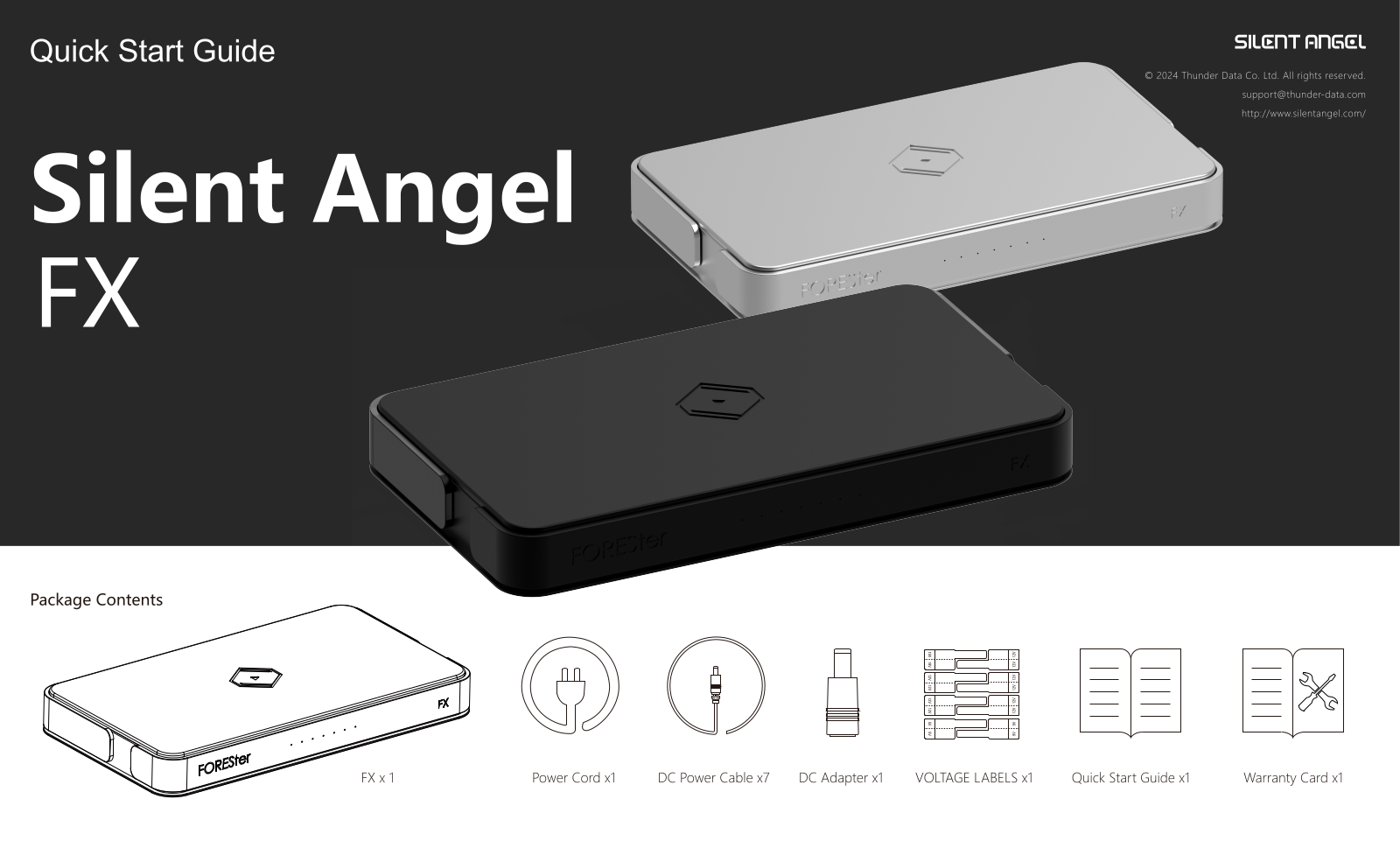 Silent Angel Forester FX User guide - ManualMachine.com