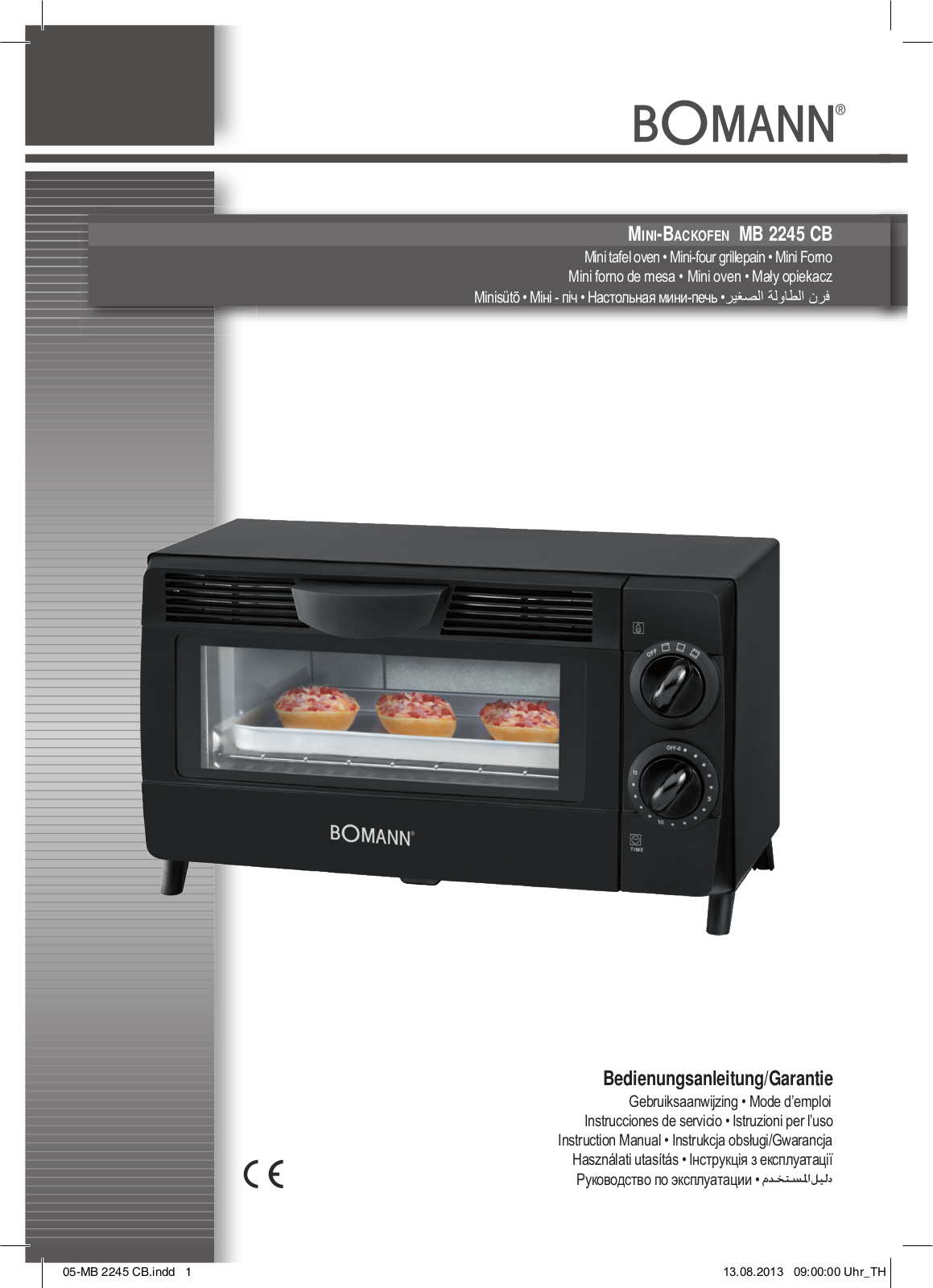 Bomann MB 2245 CB Instruction Manual