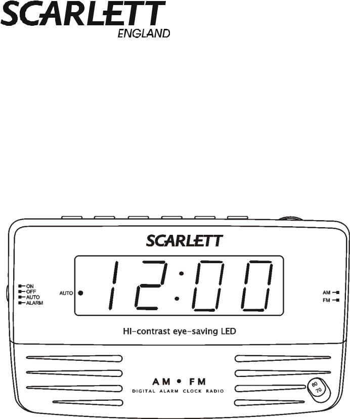 Scarlett SC-4003 User manual