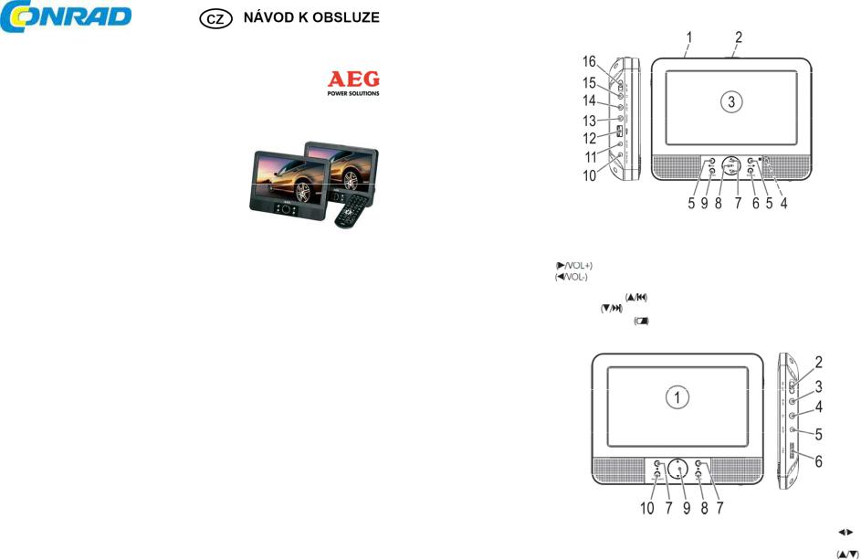 AEG DVD 4552 LCD User guide