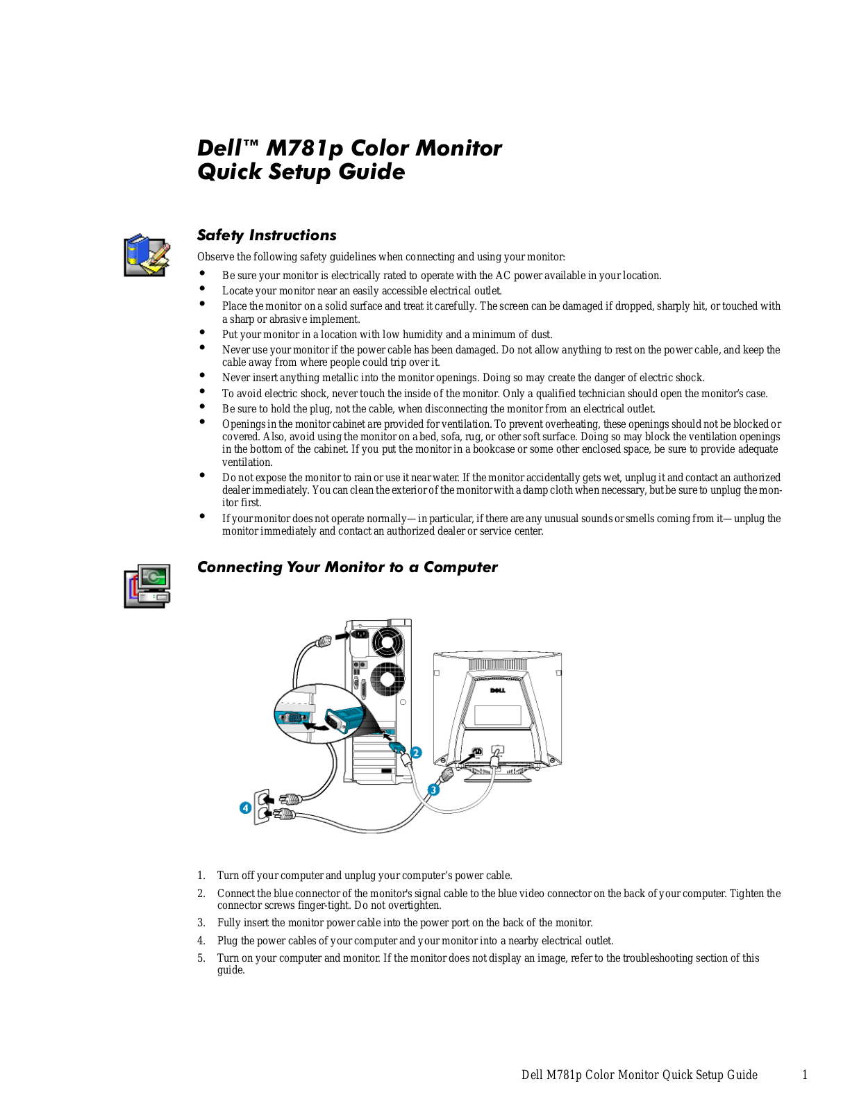 Dell M781p User Manual