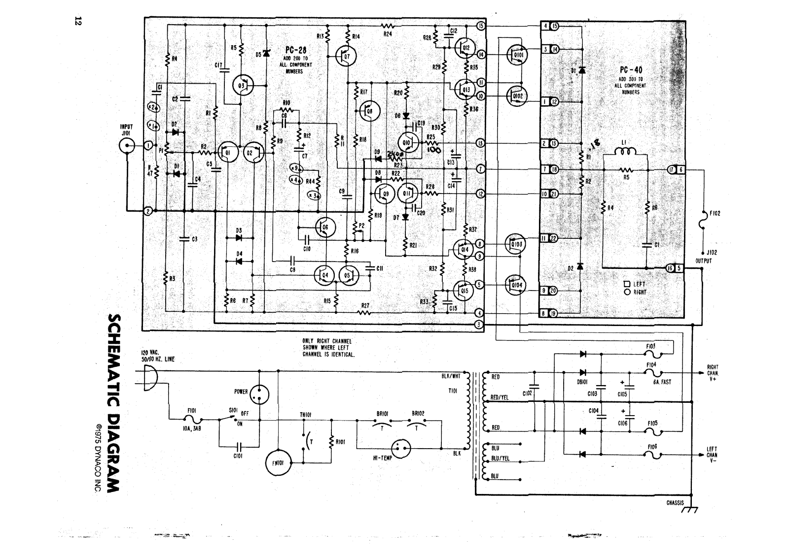 Dynaco 410, ST-410 Schematic